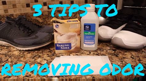 remove odor from sneakers.